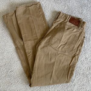 Mens Polo tan pants